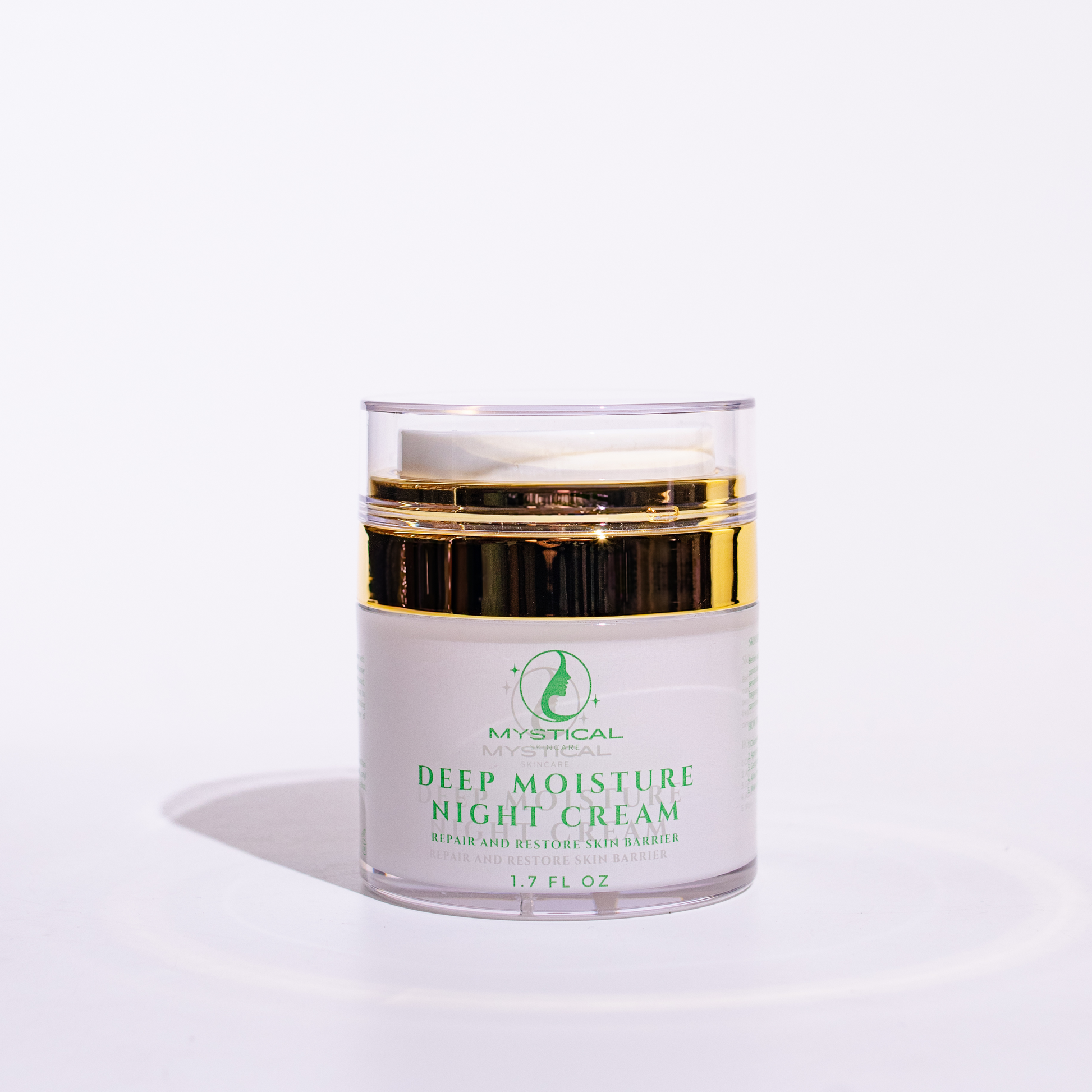 Deep Moisture Night Cream for intensive hydration and anti-aging skincare benefits