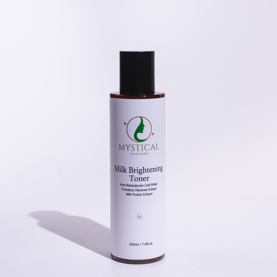 Milk Brightening Toner for Hydration and Brightening in Skincare Routine