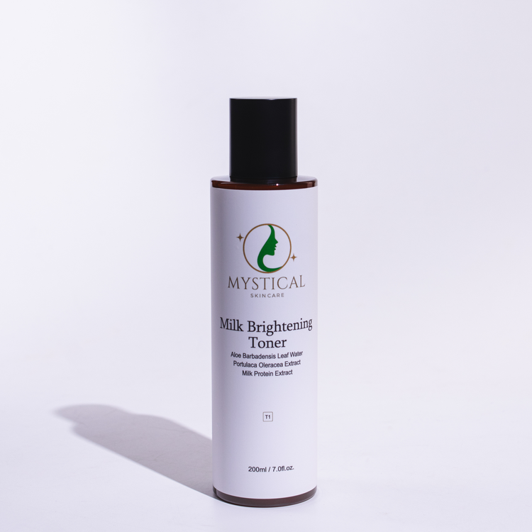 Milk Brightening Toner for Hydration and Brightening in Skincare Routine